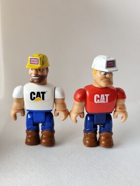 3/$25💙Mega Bloks Construction Worker Figures lot of 2